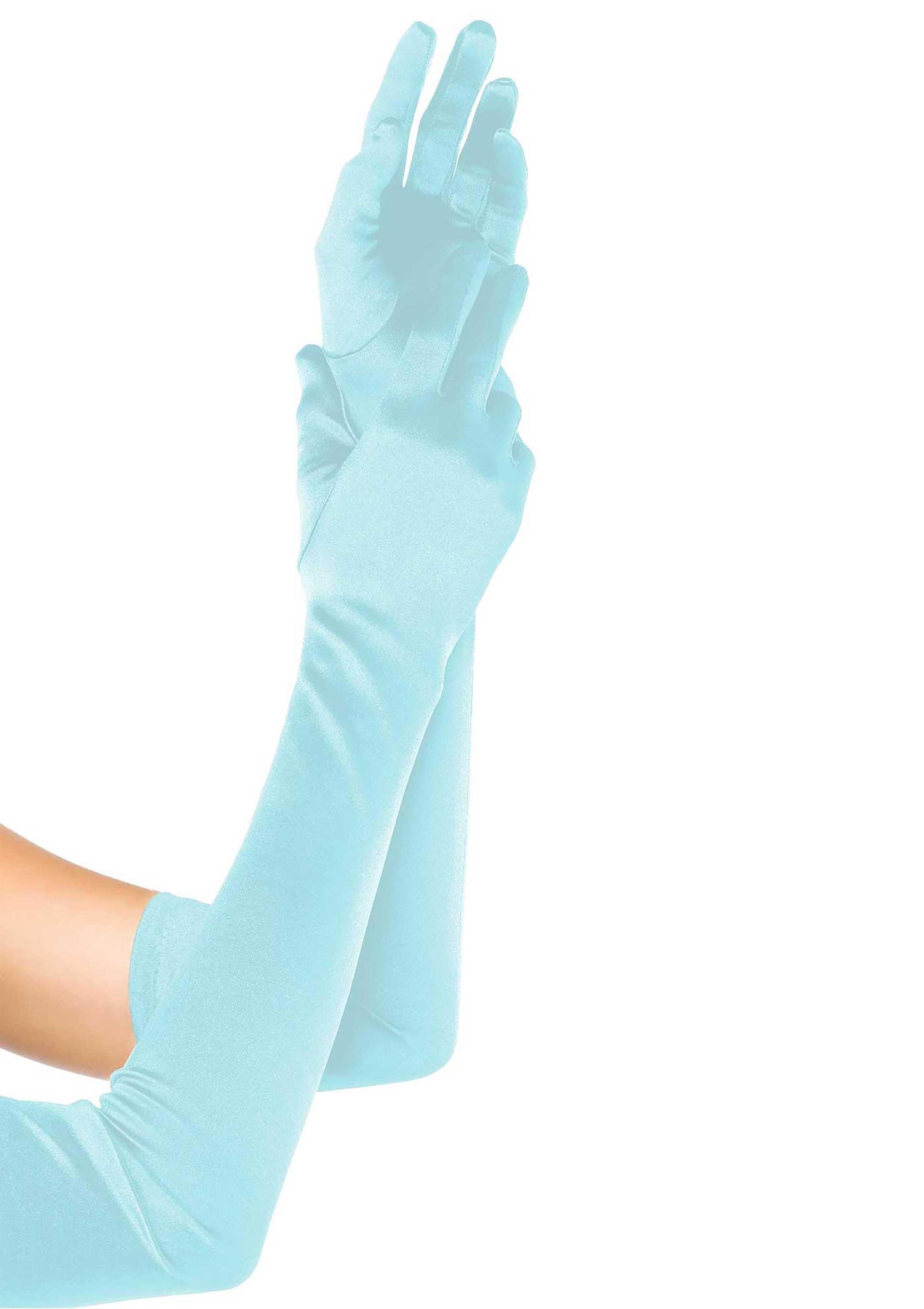 Extra Long Satin Gloves