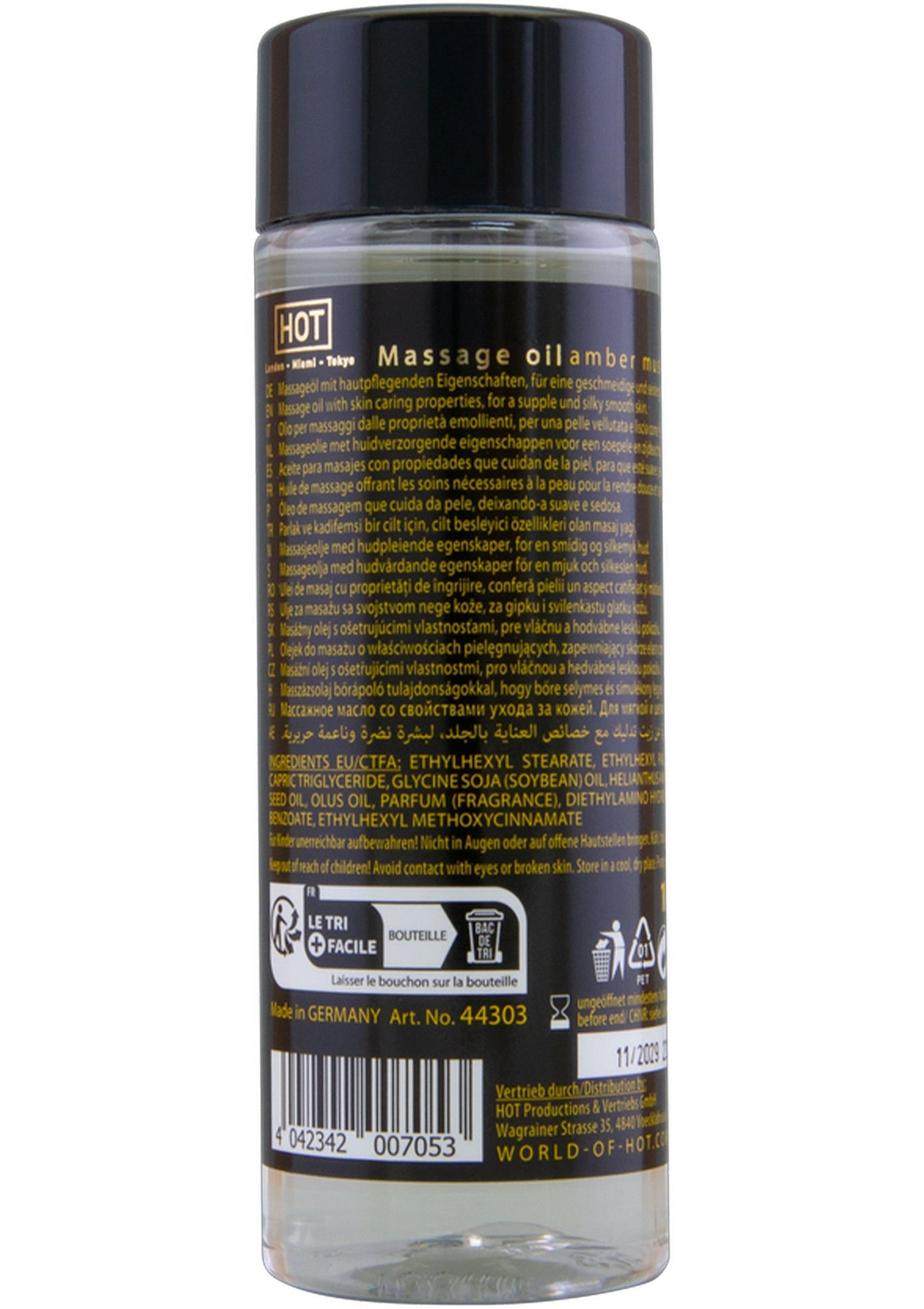 90232 hot hot massage oil 100ml