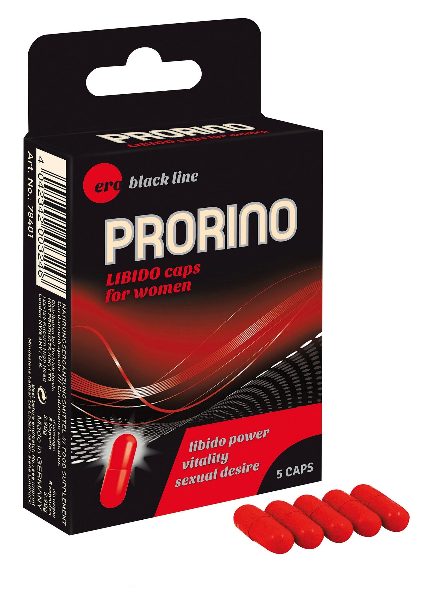 90363 hot prorino prorino libido caps her 5pcs