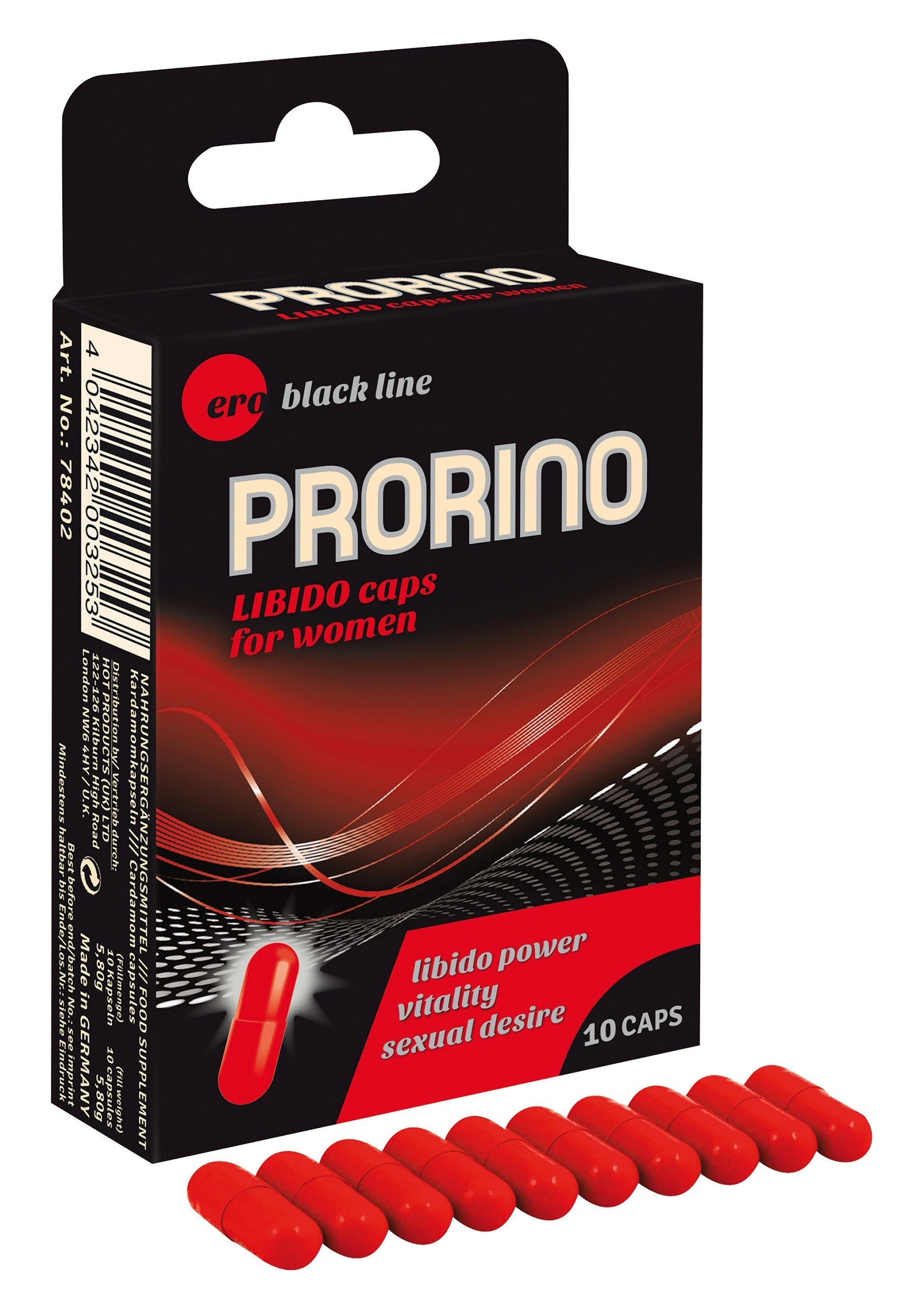 90364 hot prorino prorino libido caps her 10pcs