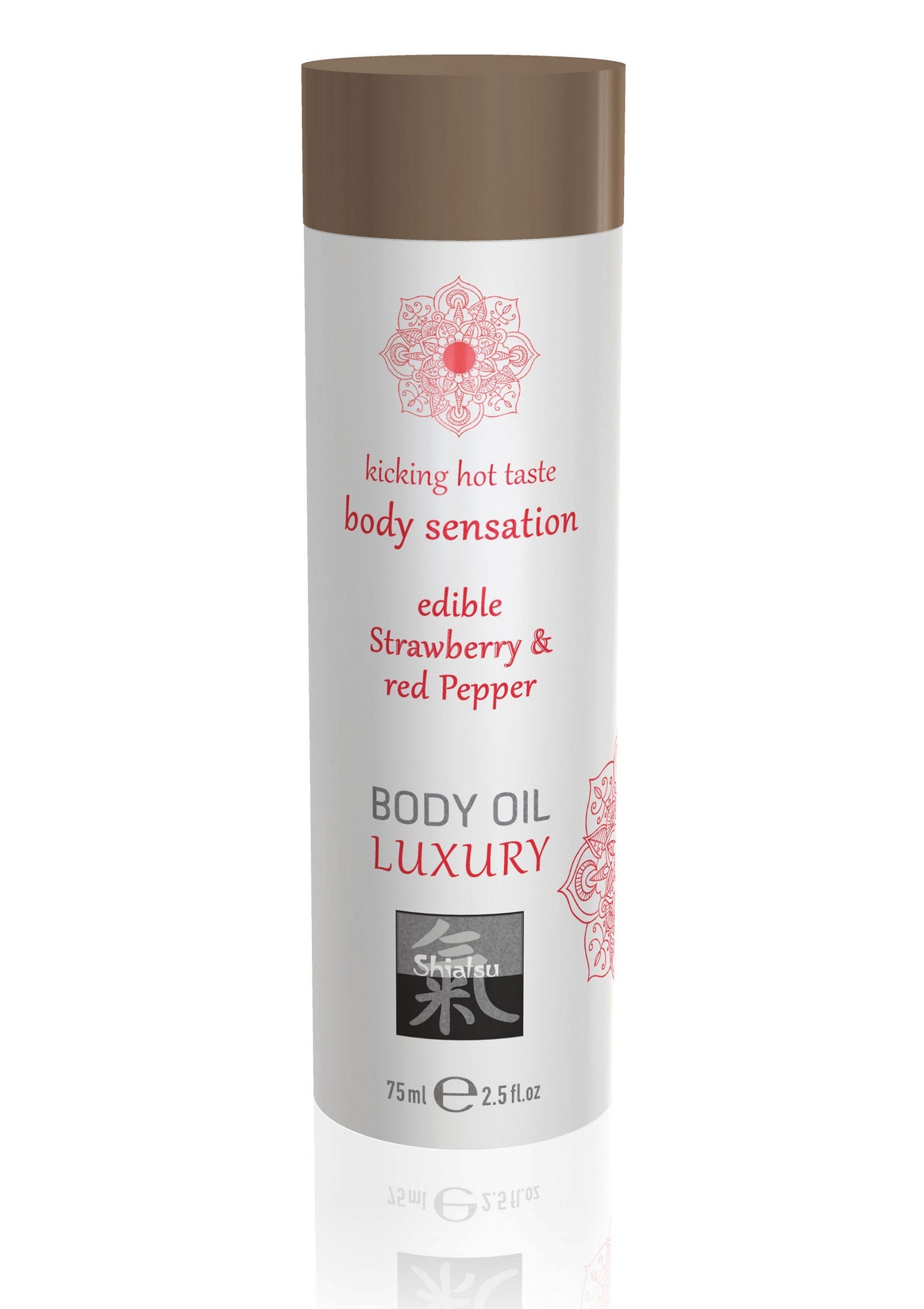 90451 hot shiatsu luxury edible body oil 75ml
