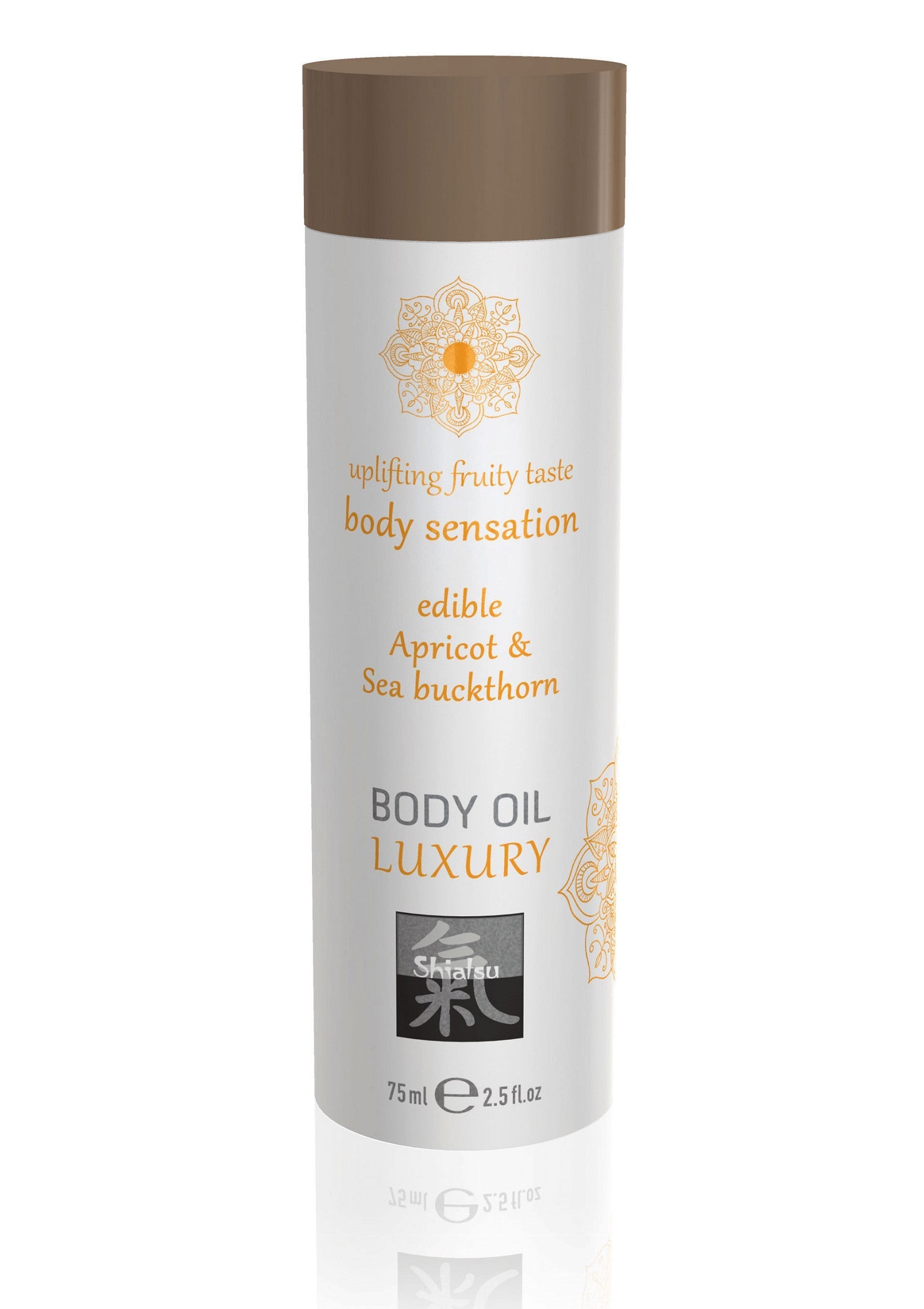 90451 hot shiatsu luxury edible body oil 75ml