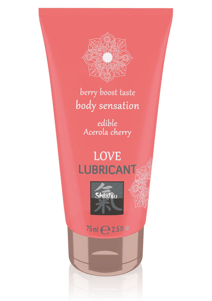 90452 hot shiatsu love lubricant edible 75ml