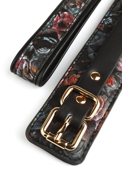 Floral Jacquard Collar & Leash