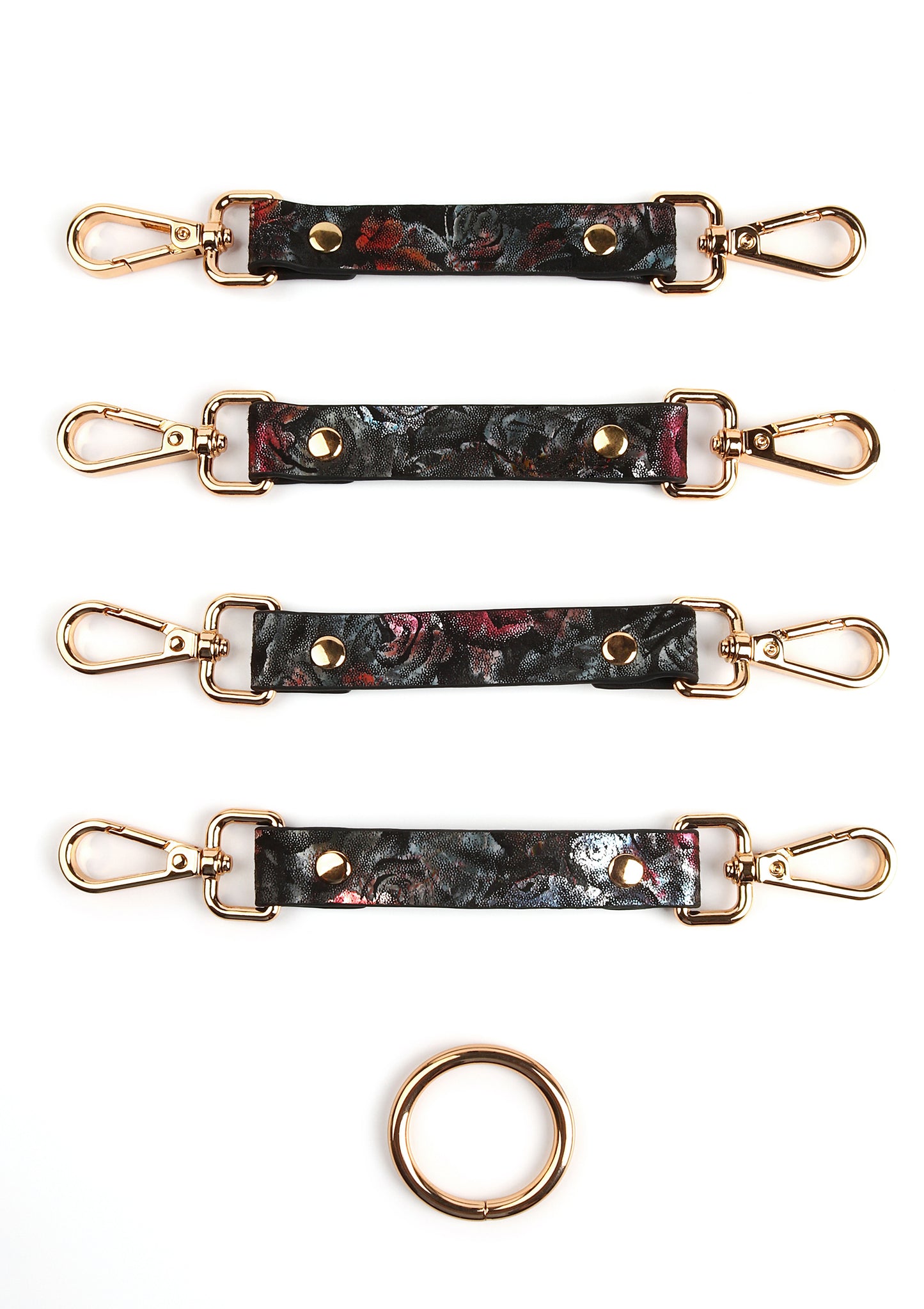Floral Jacquard Hogtie