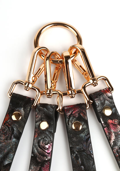 Floral Jacquard Hogtie