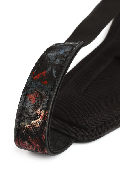 Floral Jacquard Blindfold