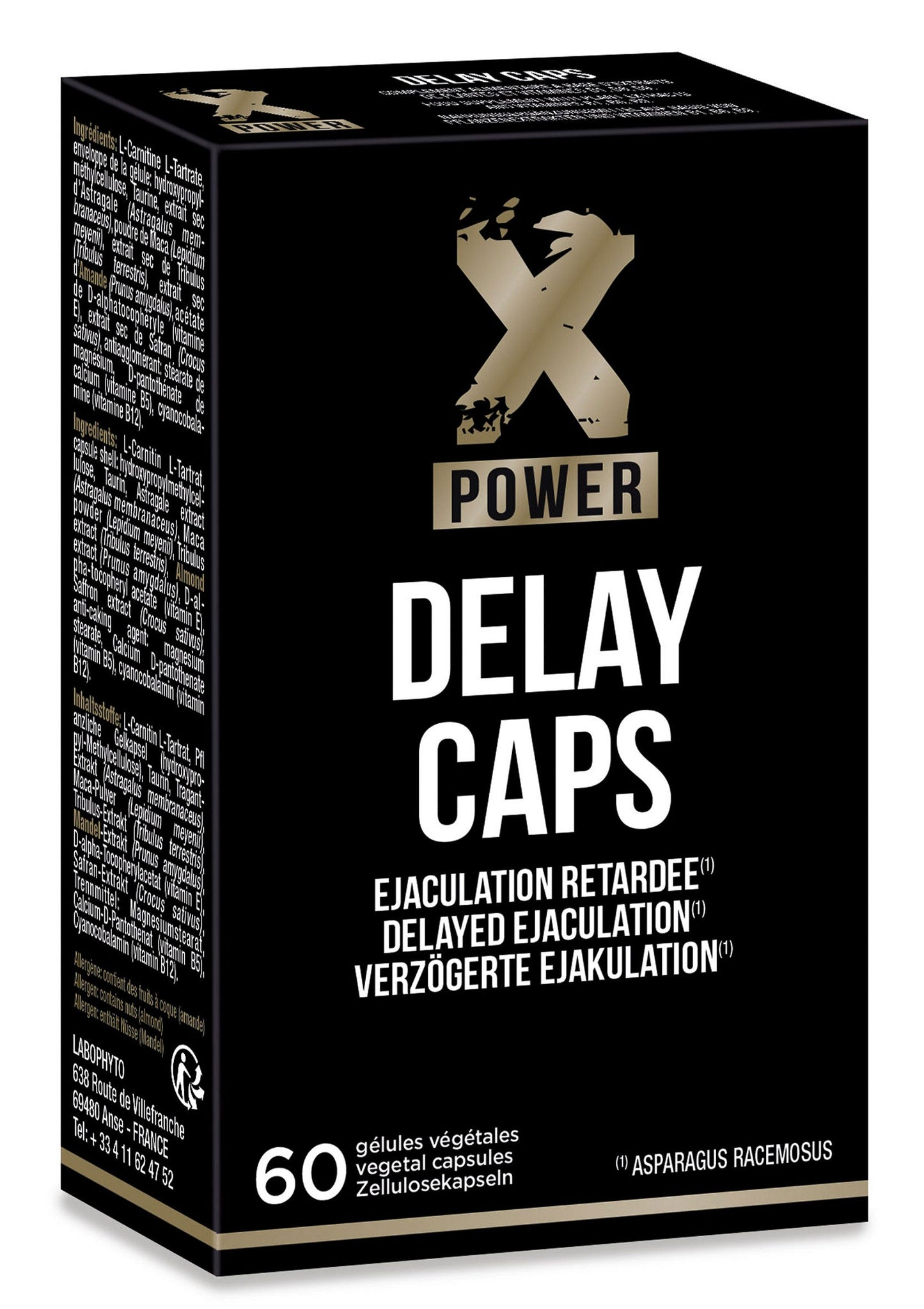 91059 labophyto delay caps 60 pcs