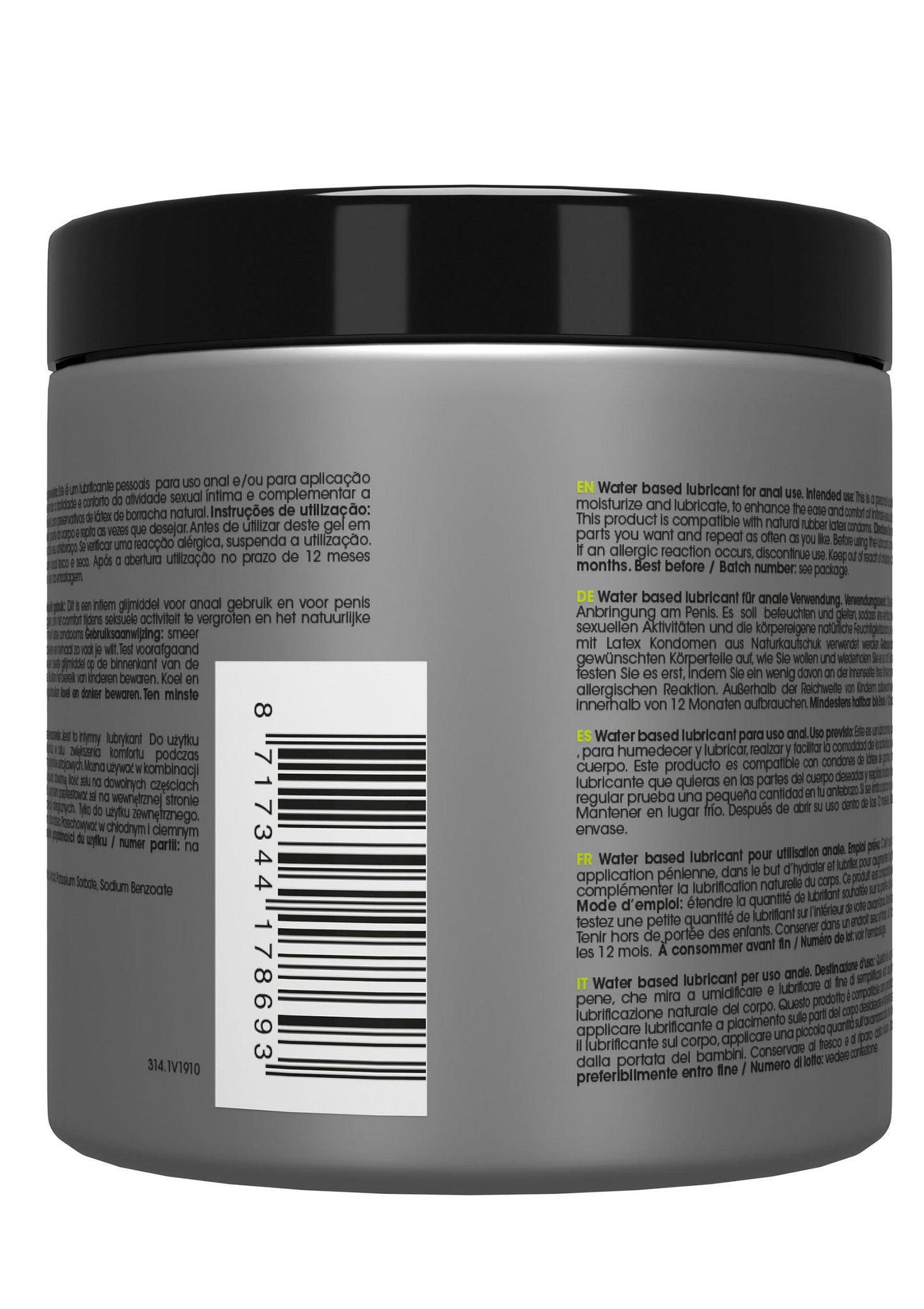 92521 cobeco male lubricant ex thick 250ml