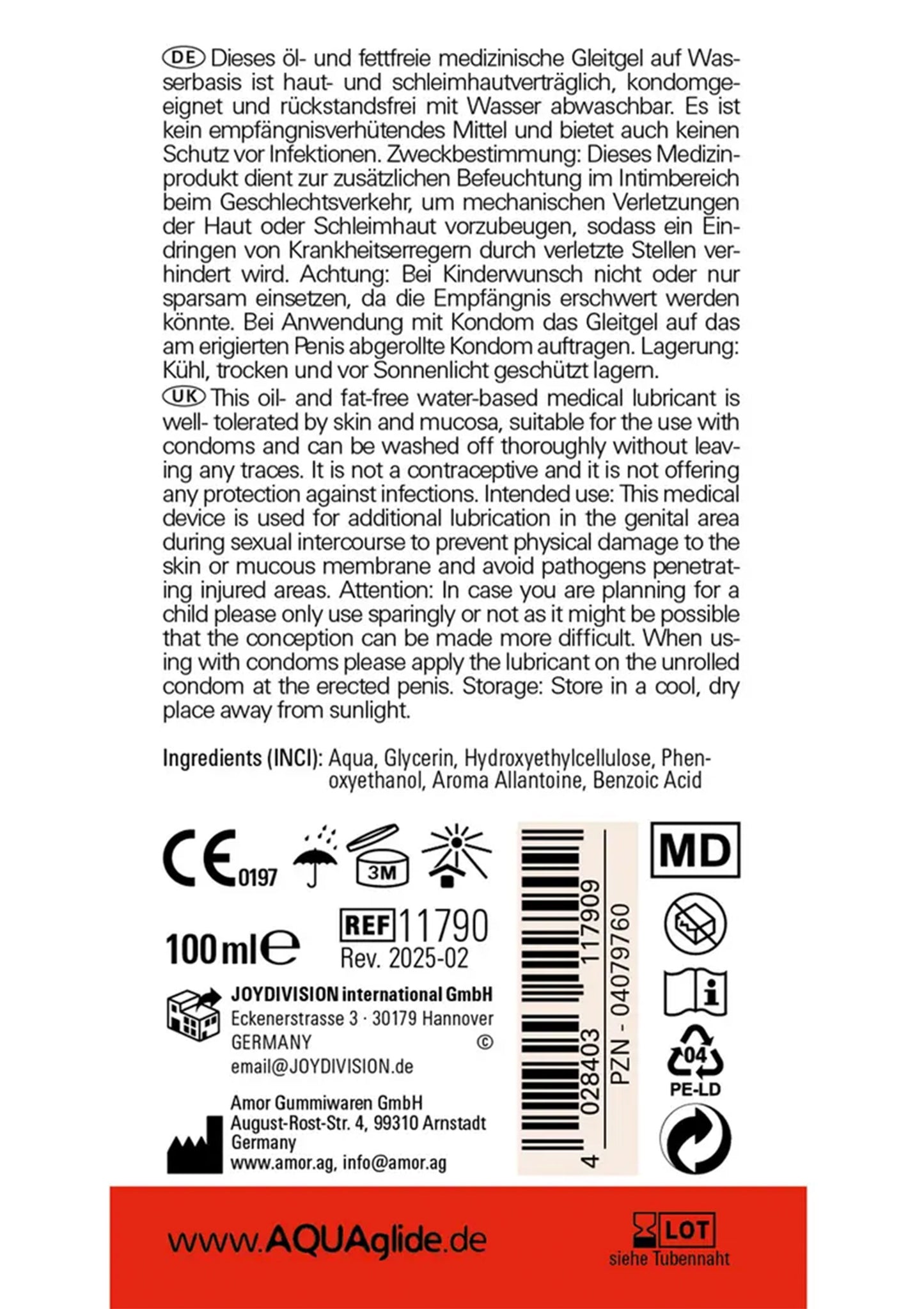 Aquaglide 100 ml