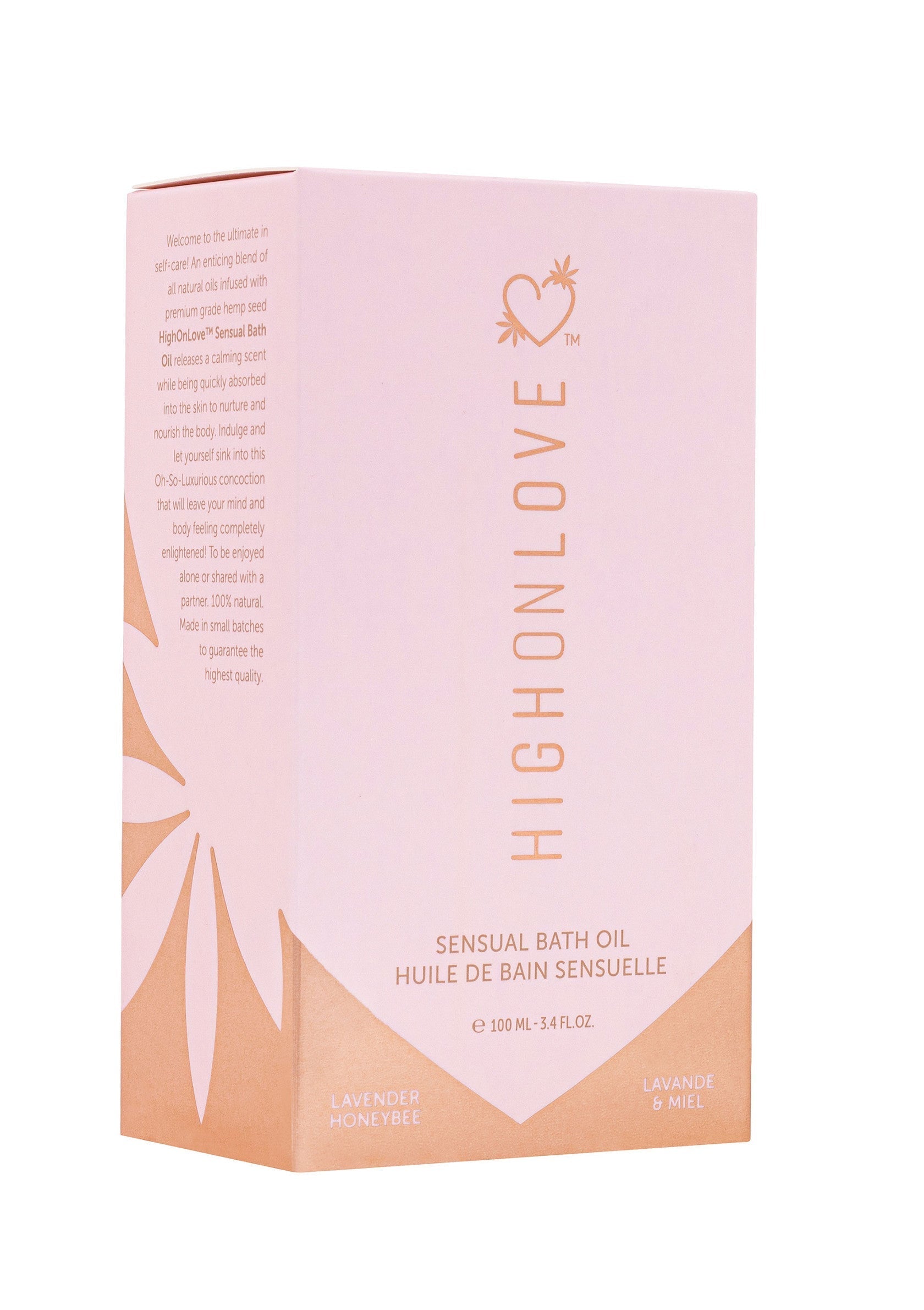 93804 high on love bath oil 100ml