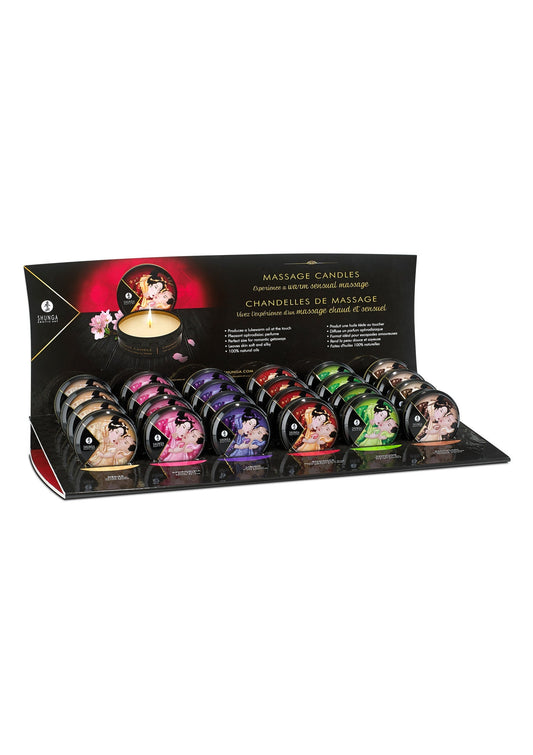 94527 shunga display mini massage candles