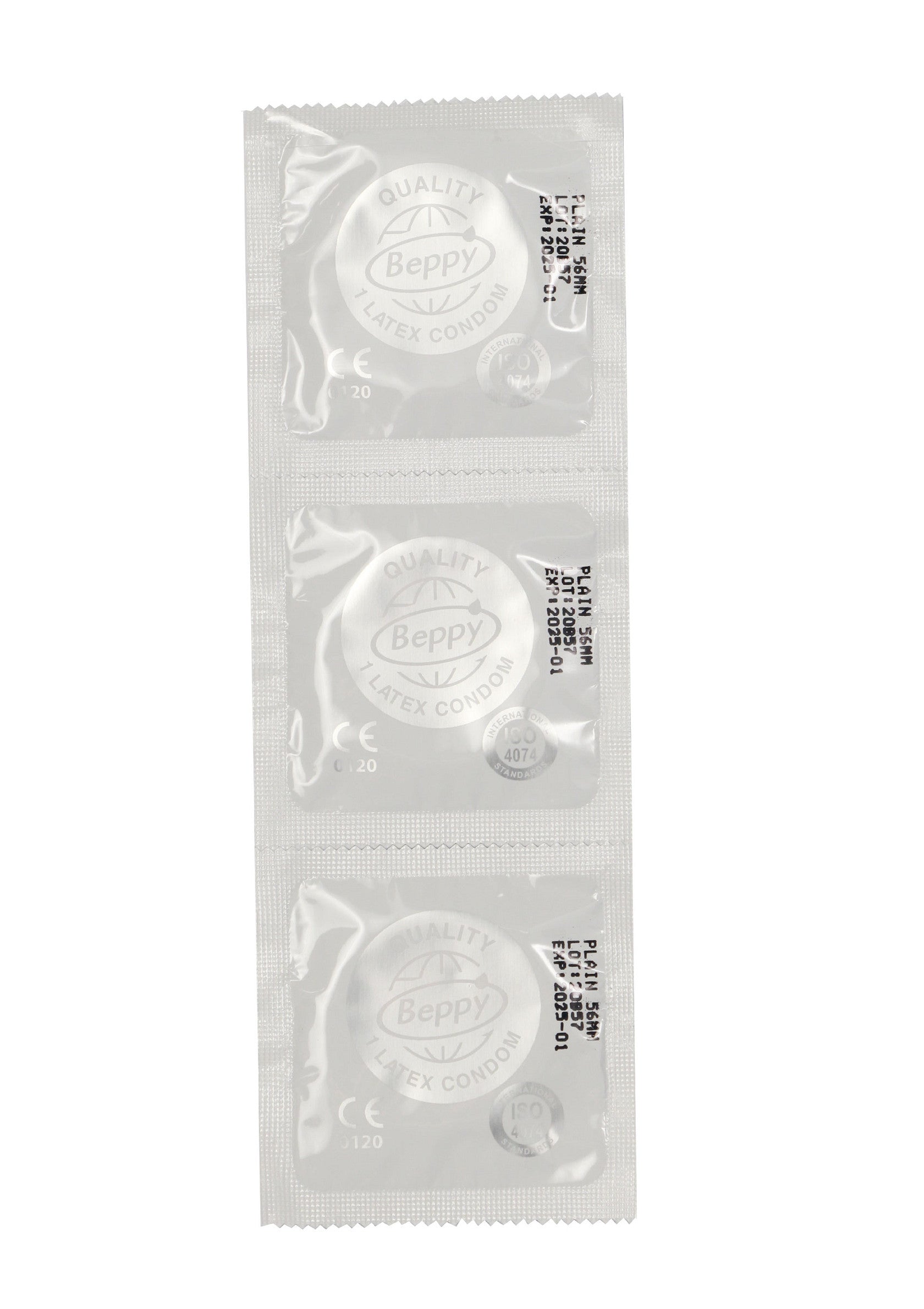 96211 beppy condoms white 72pcs
