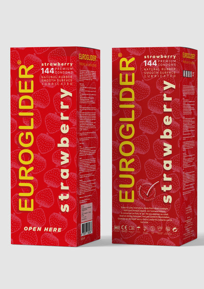 Euroglider Strawberry 144 pcs
