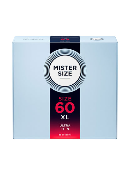 MISTER SIZE 60mm Condoms 3pcs