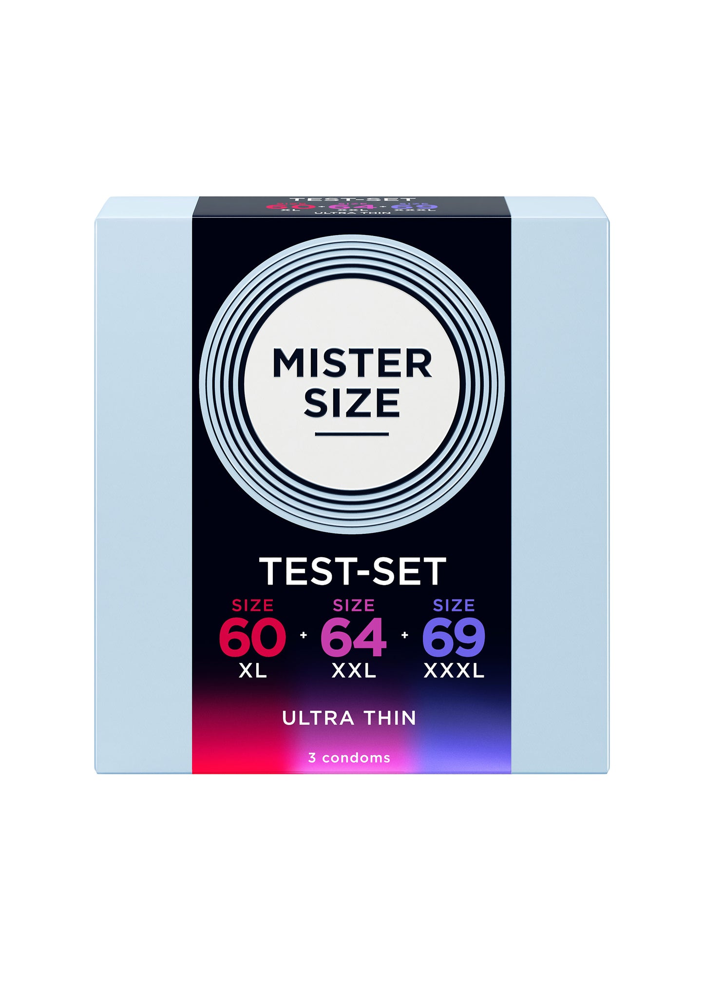 MISTER SIZE 60-64-69mm 3-pack