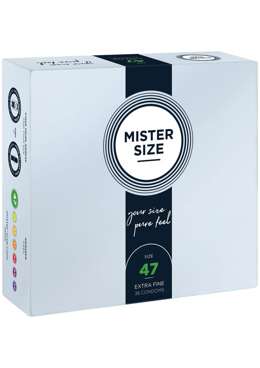 MISTER SIZE 47mm Condoms 36pcs