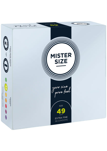 MISTER SIZE 49mm Condoms 36pcs
