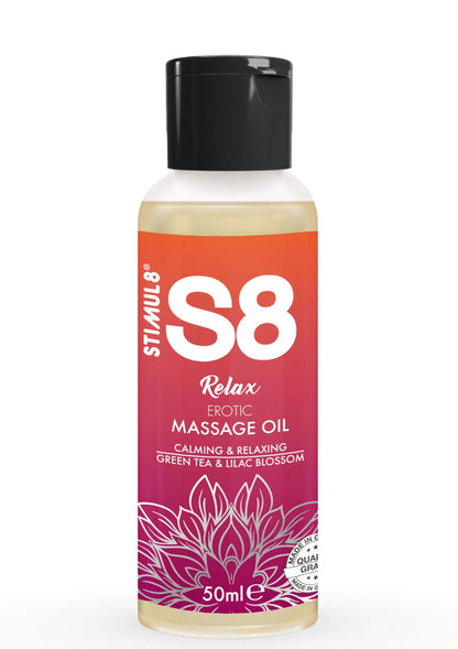 97414 stimul8 s8 massage oil box 3x 50ml