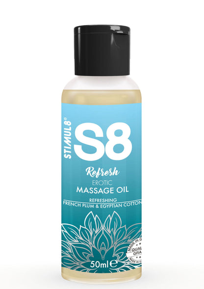 97414 stimul8 s8 massage oil box 3x 50ml