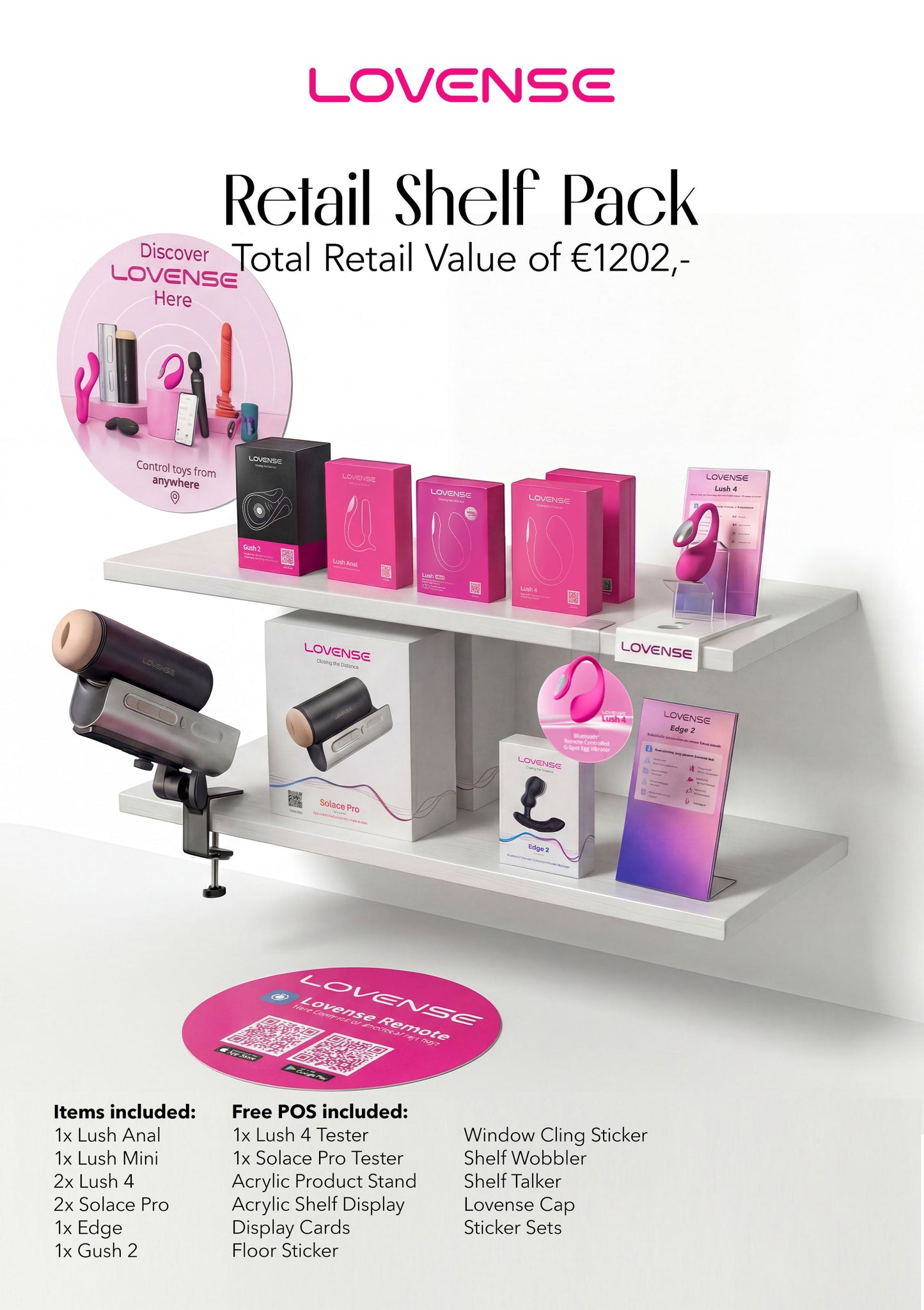 Retail Shelf Pack: Lovense Box 2