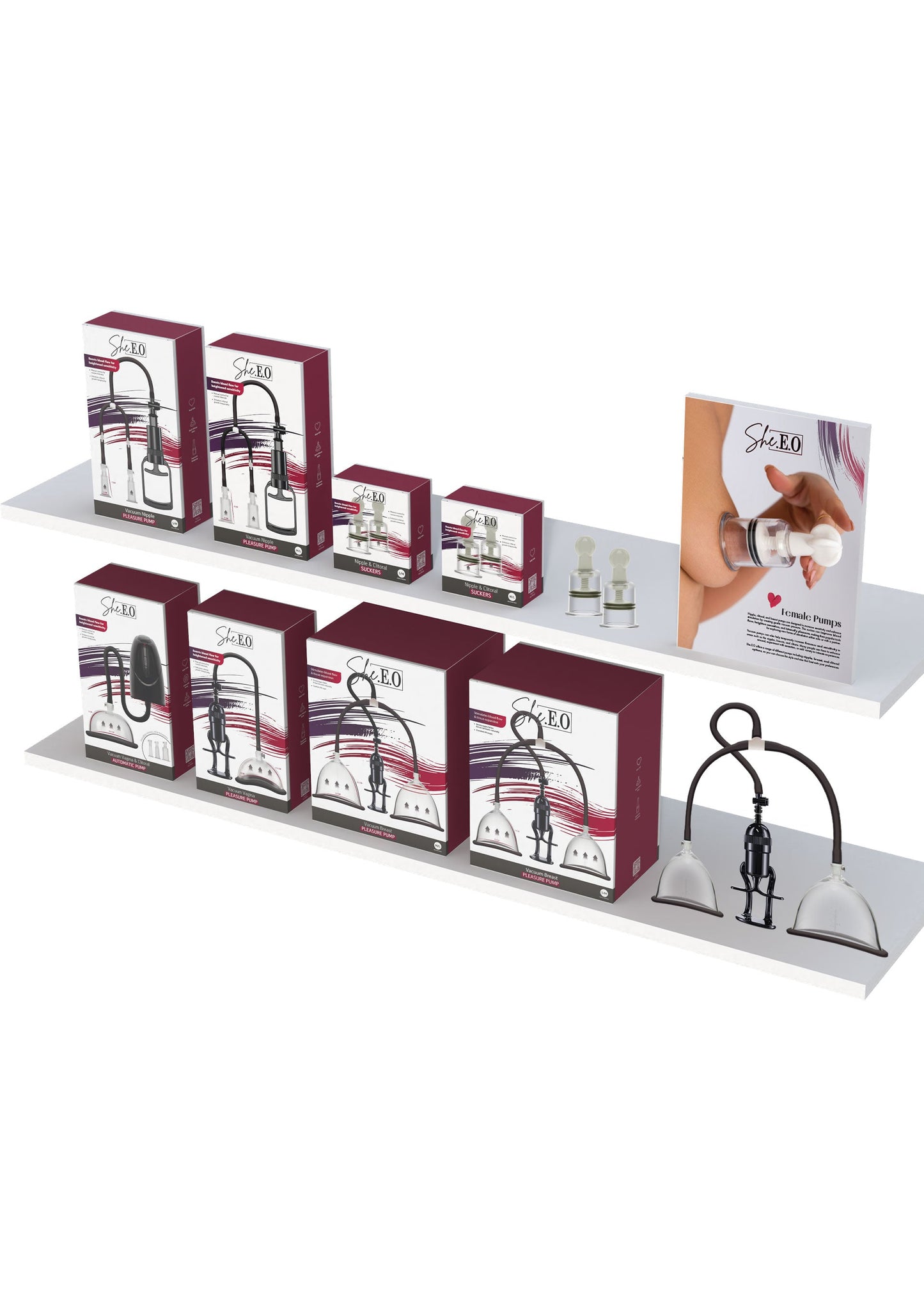 Retail Shelf Pack: SheEO Pumps